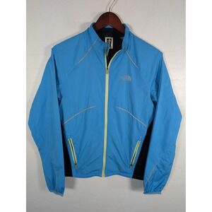 North Face Flight Series Jacket Womens Small Windbreaker Reflective‎ Zip Running
